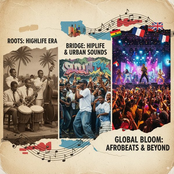 From Highlife to Afrobeats: Tracing the Rhythms of Ghana’s Musical Journey