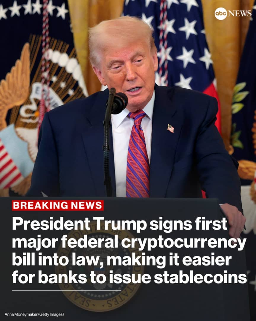 President Trump Signs Landmark Crypto Regulation Bill – Here’s What It Means for the Future of Digital Finance